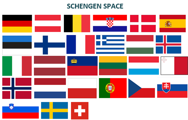 Foreign students in Schengen space